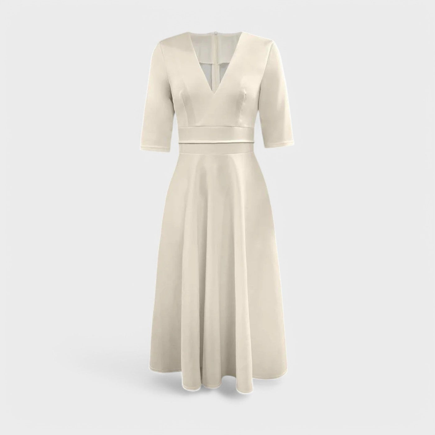 Sofía - Elegante vestido con escote en V