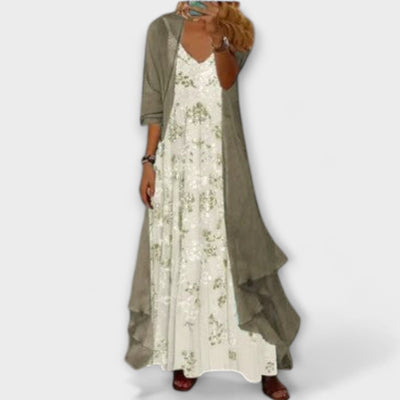 Mila - Elegante vestido verde