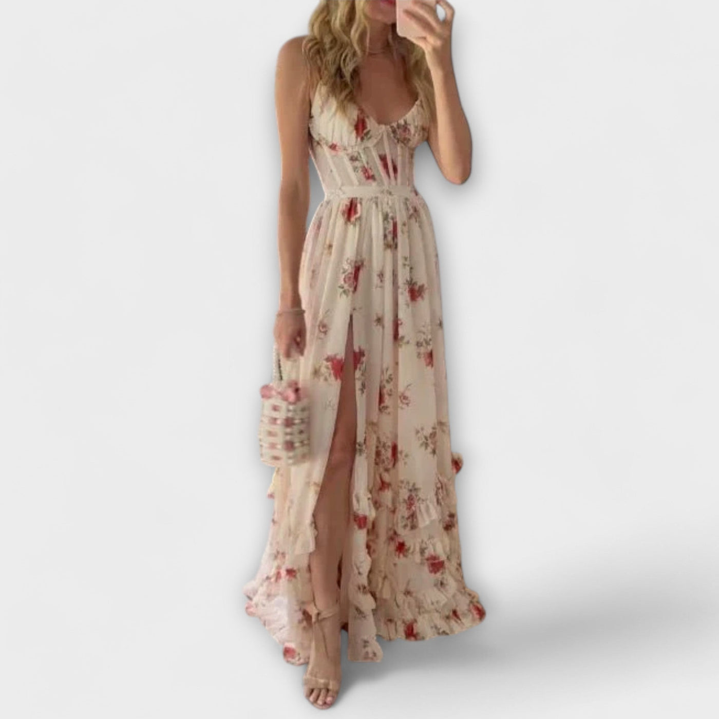 Joana - Vestido con estampado floral